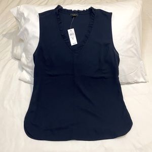 Ann Taylor business casual tank top. Navy. Size S. New with tags